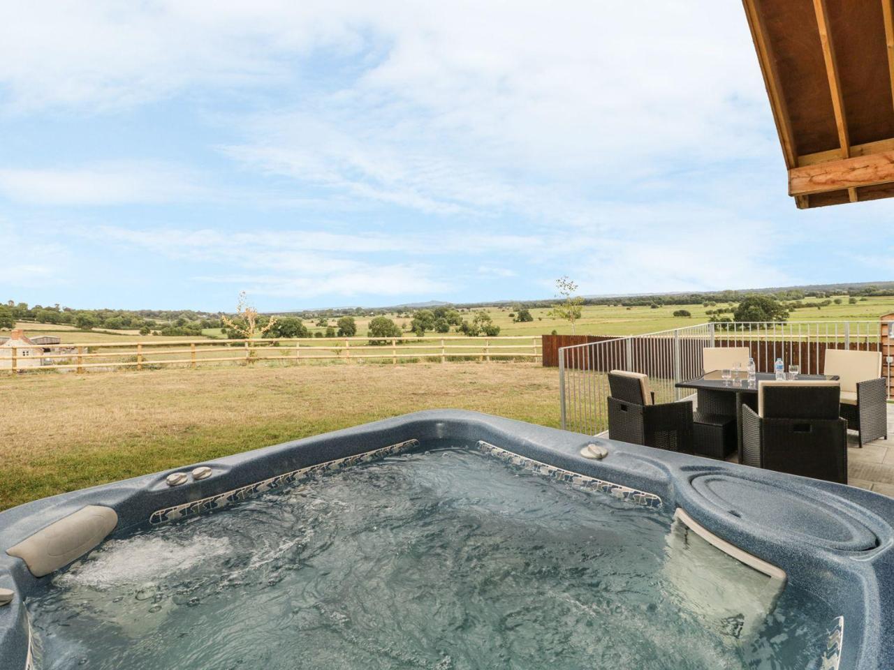 Swan Lodge Castle Farm Wedmore エクステリア 写真